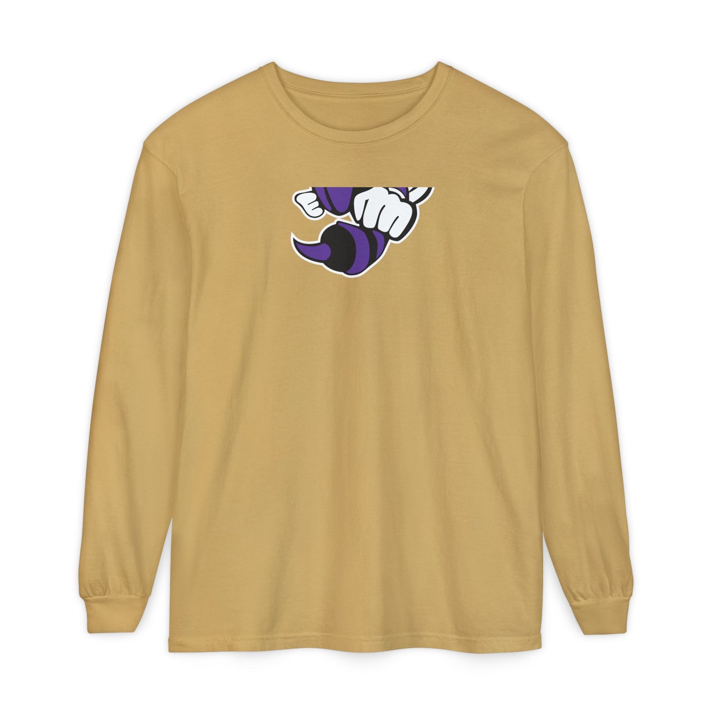 Garment-Dyed Long Sleeve Tee