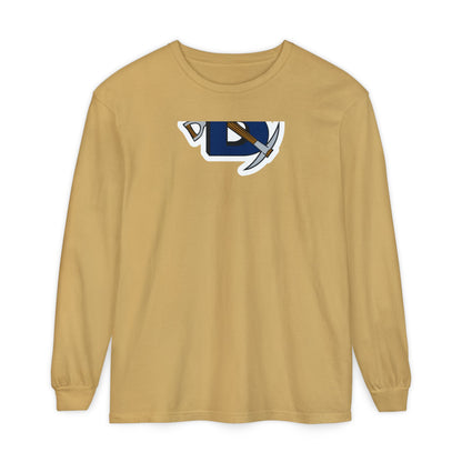 Garment-Dyed Long Sleeve Tee