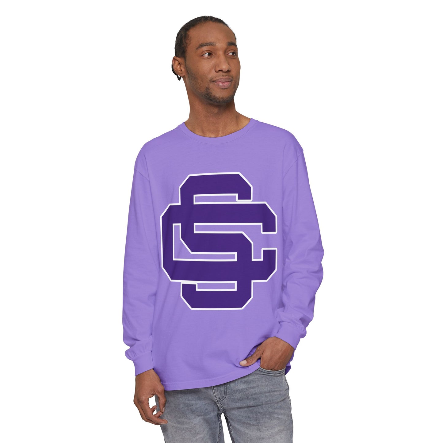 Garment-Dyed Long Sleeve Tee
