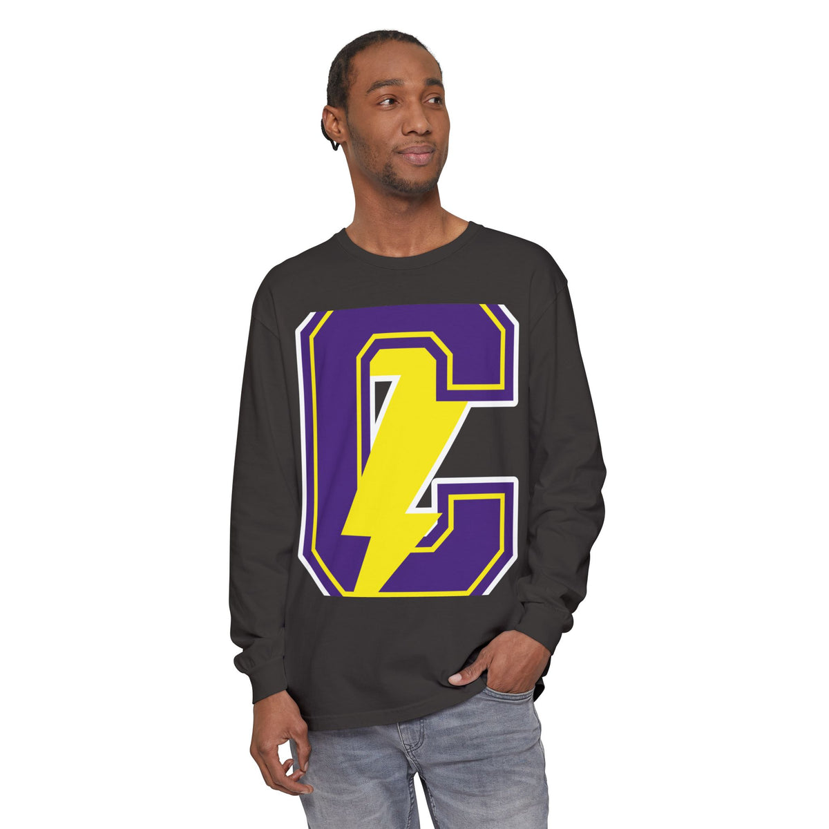 Garment-Dyed Long Sleeve Tee