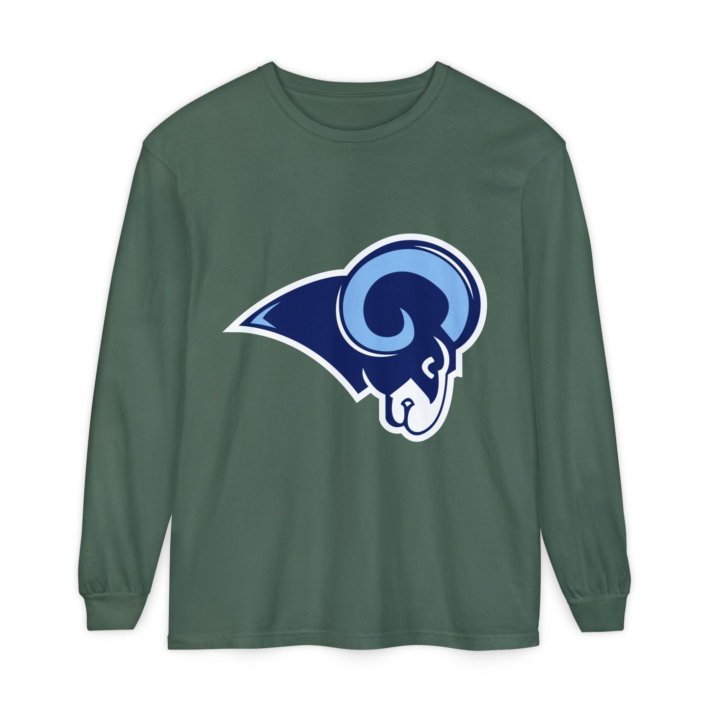 Garment-Dyed Long Sleeve Tee