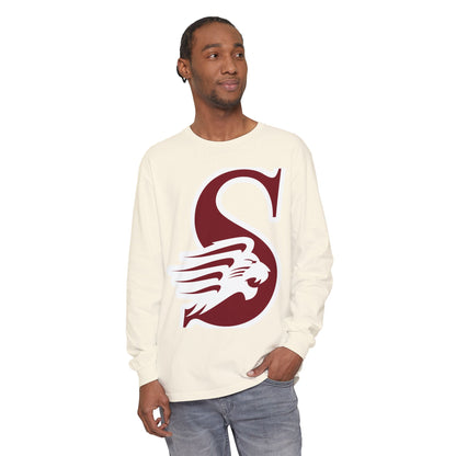 Garment-Dyed Long Sleeve Tee