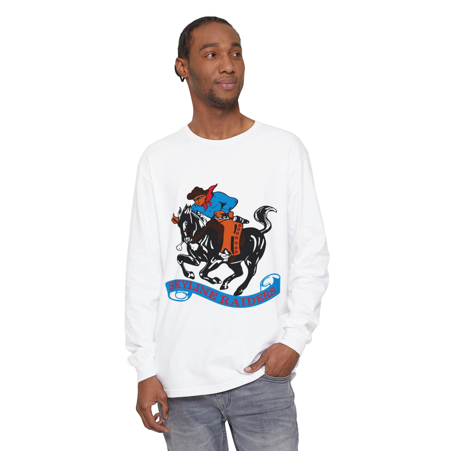 Garment-Dyed Long Sleeve Tee