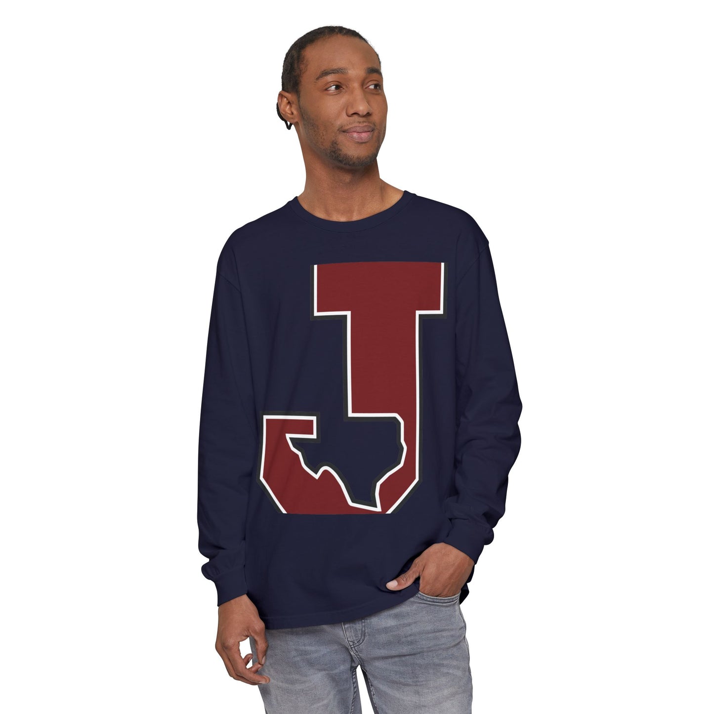 Garment-Dyed Long Sleeve Tee