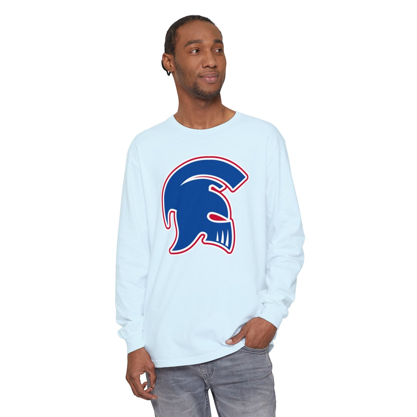 Garment-Dyed Long Sleeve Tee