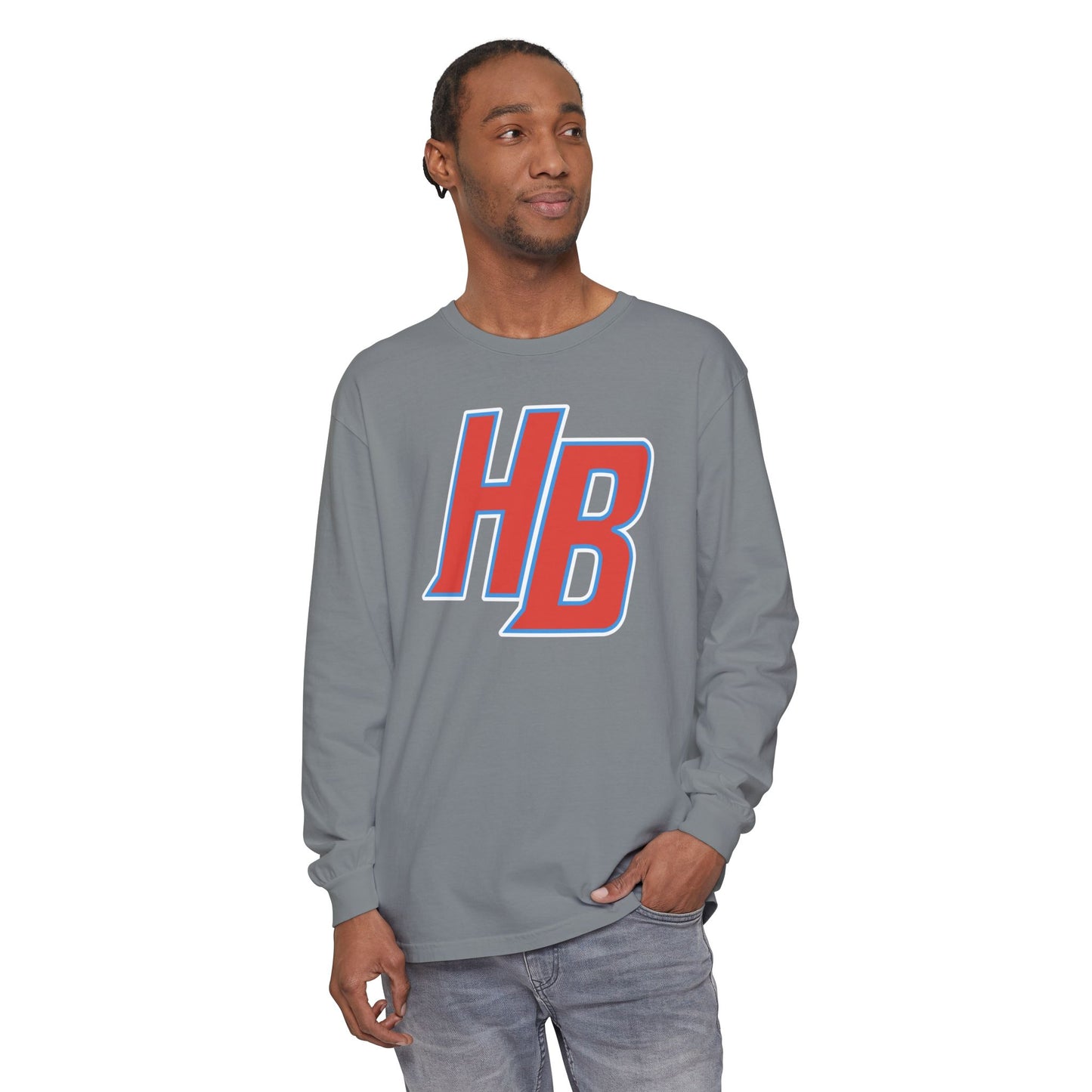 Garment-Dyed Long Sleeve Tee