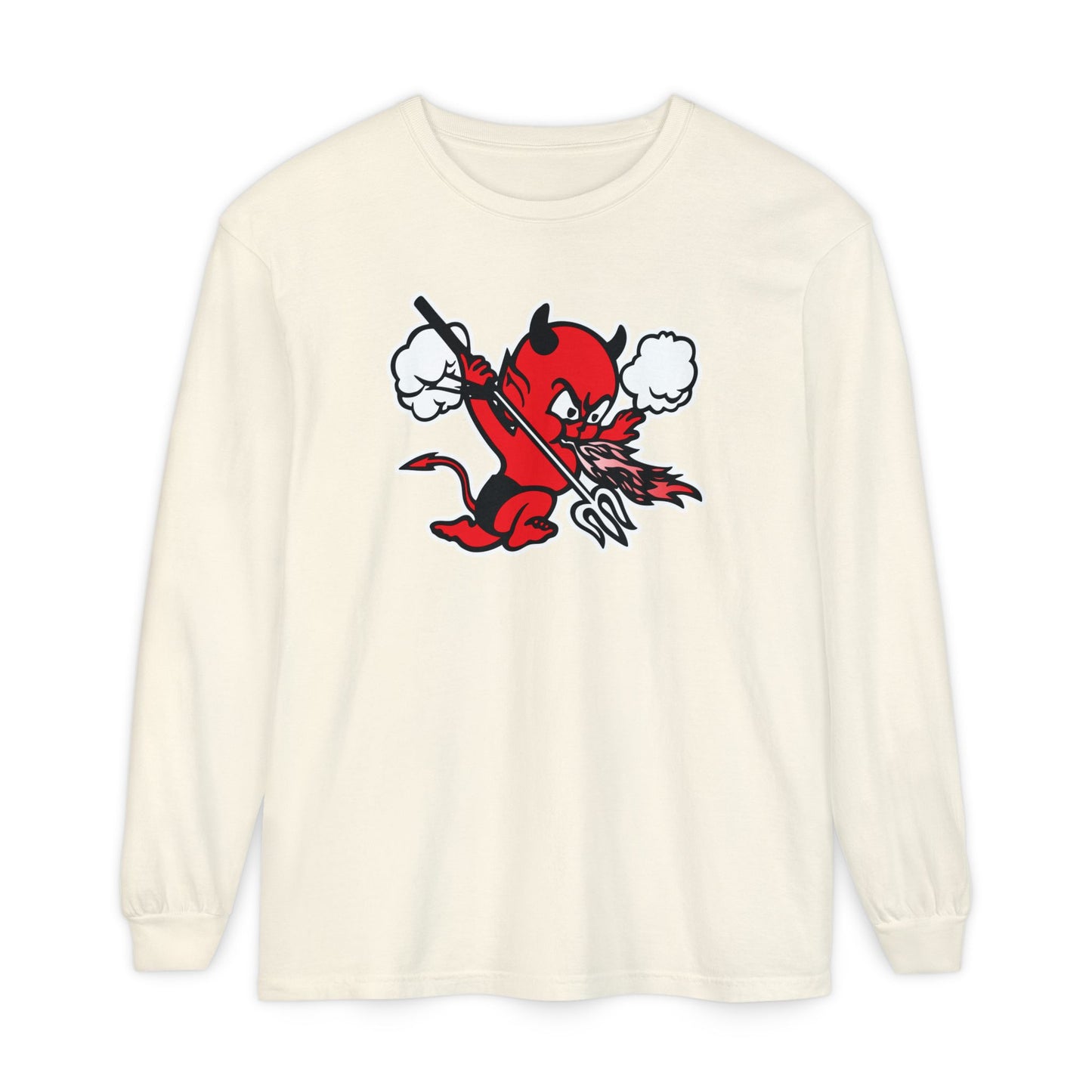 Garment-Dyed Long Sleeve Tee