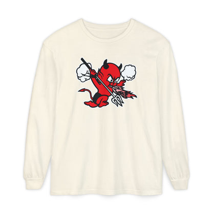 Garment-Dyed Long Sleeve Tee