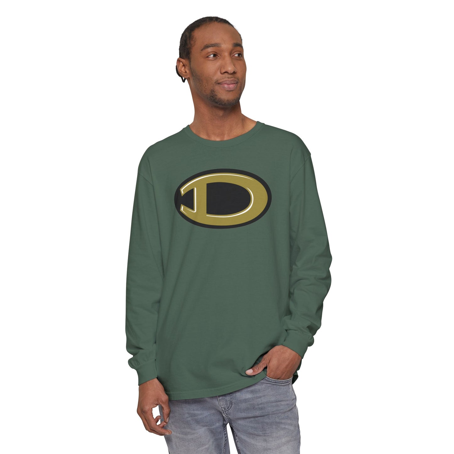 Garment-Dyed Long Sleeve Tee