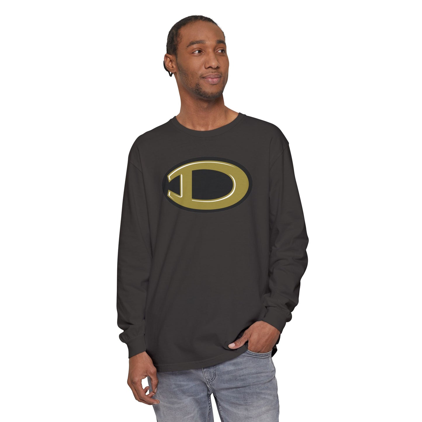 Garment-Dyed Long Sleeve Tee