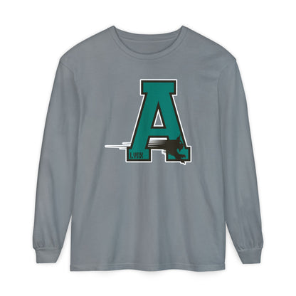 Garment-Dyed Long Sleeve Tee