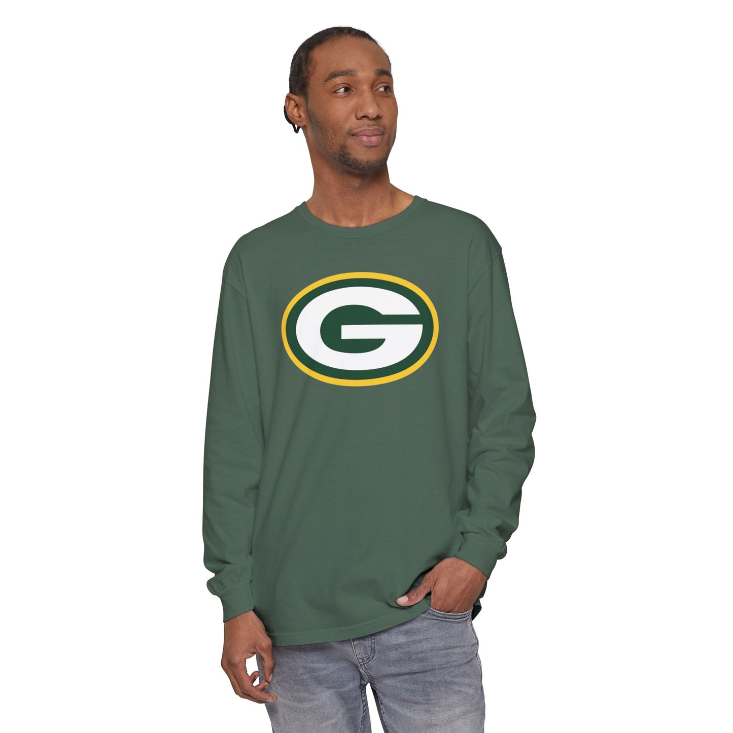 Garment-Dyed Long Sleeve Tee