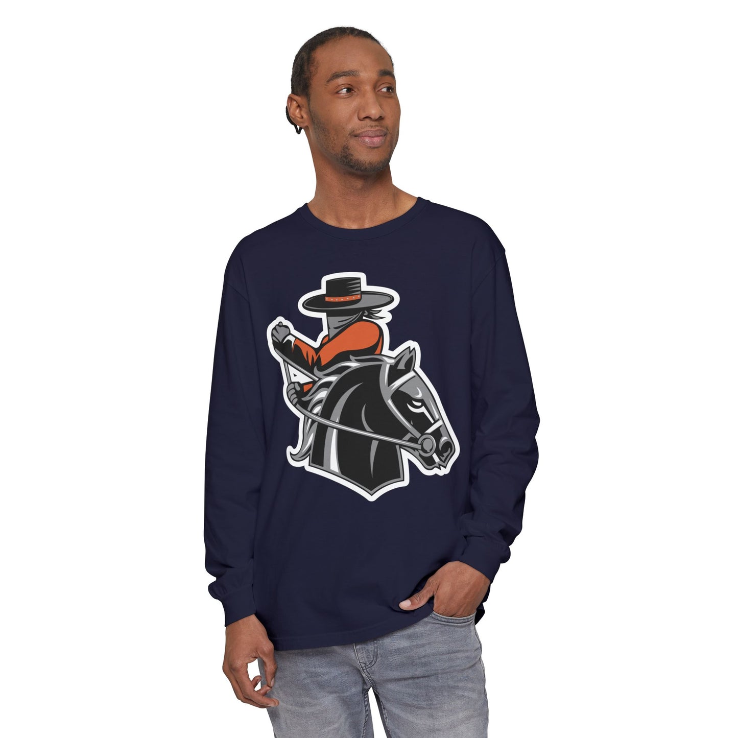 Garment-Dyed Long Sleeve Tee