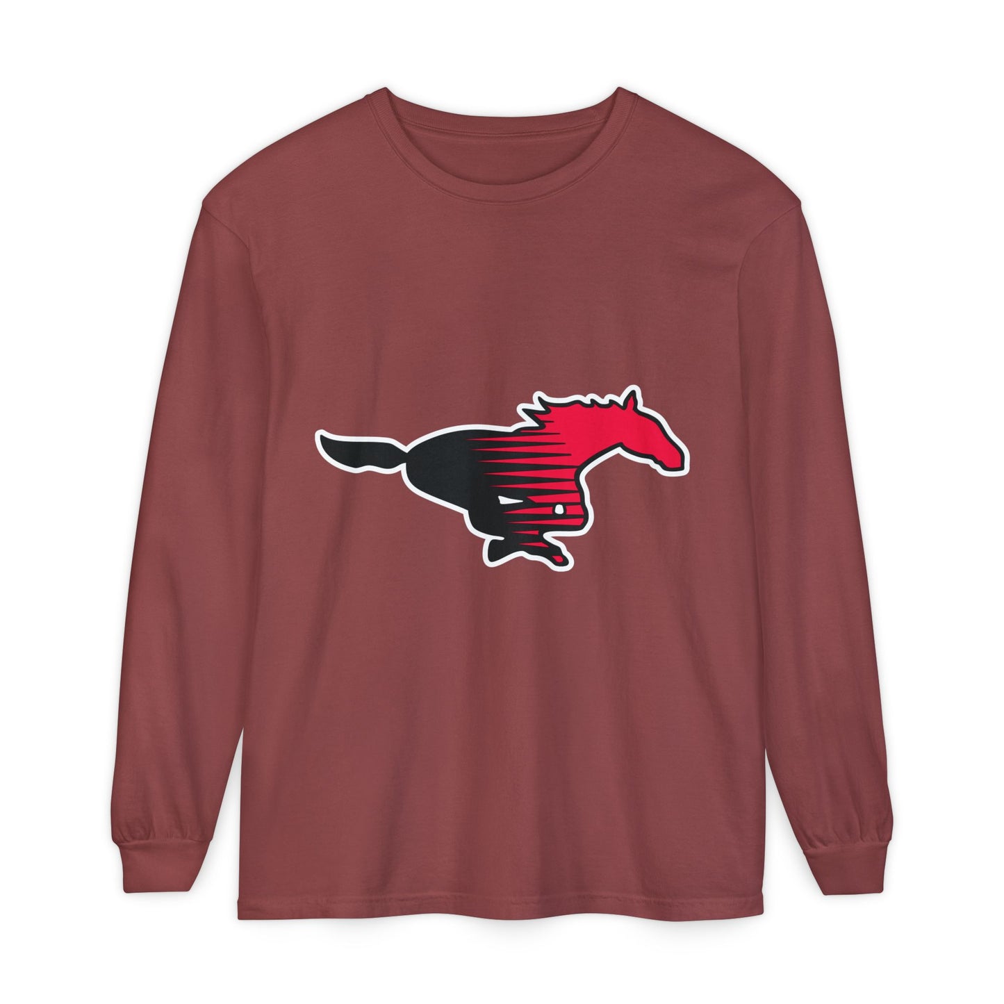 Garment-Dyed Long Sleeve Tee