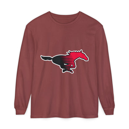 Garment-Dyed Long Sleeve Tee
