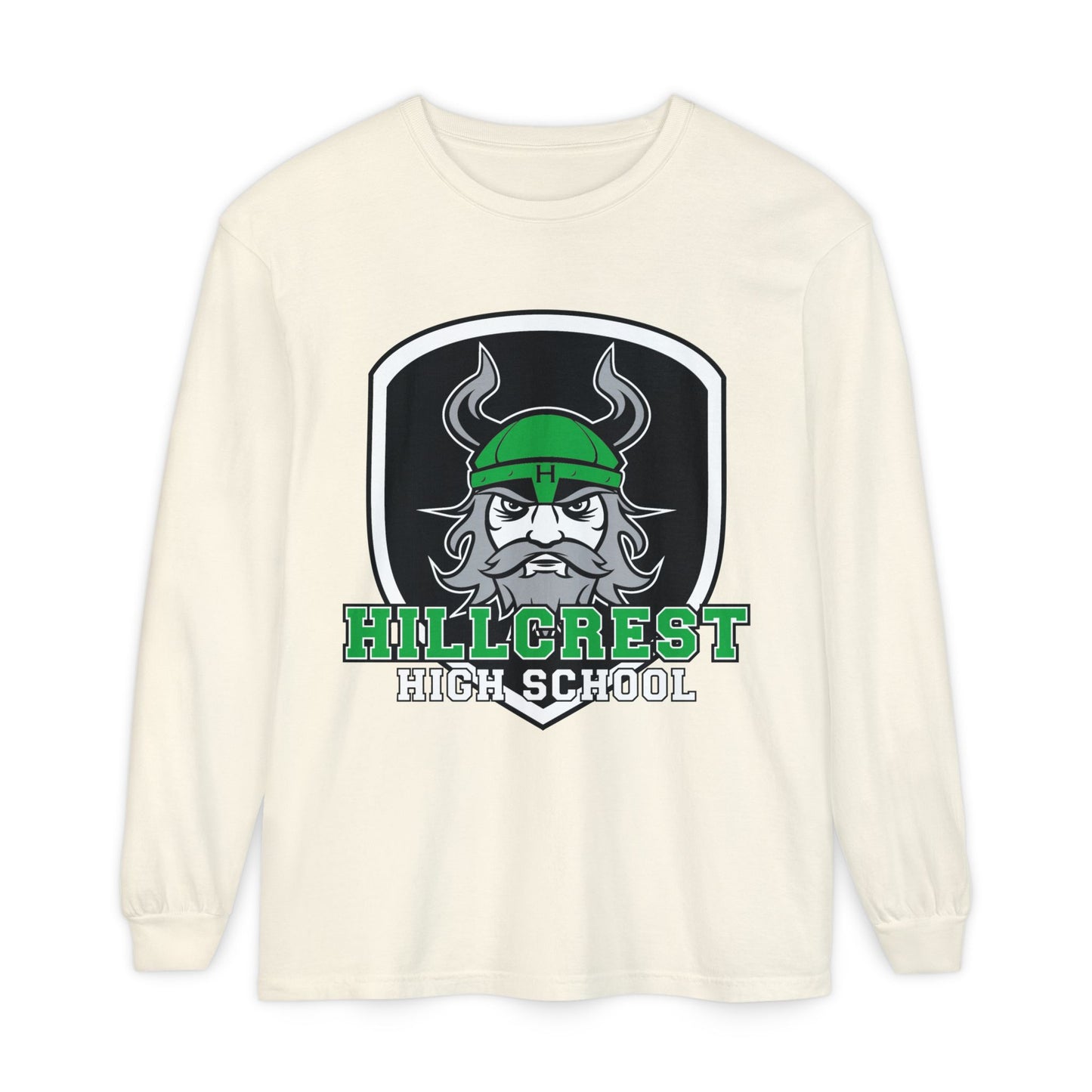 Garment-Dyed Long Sleeve Tee