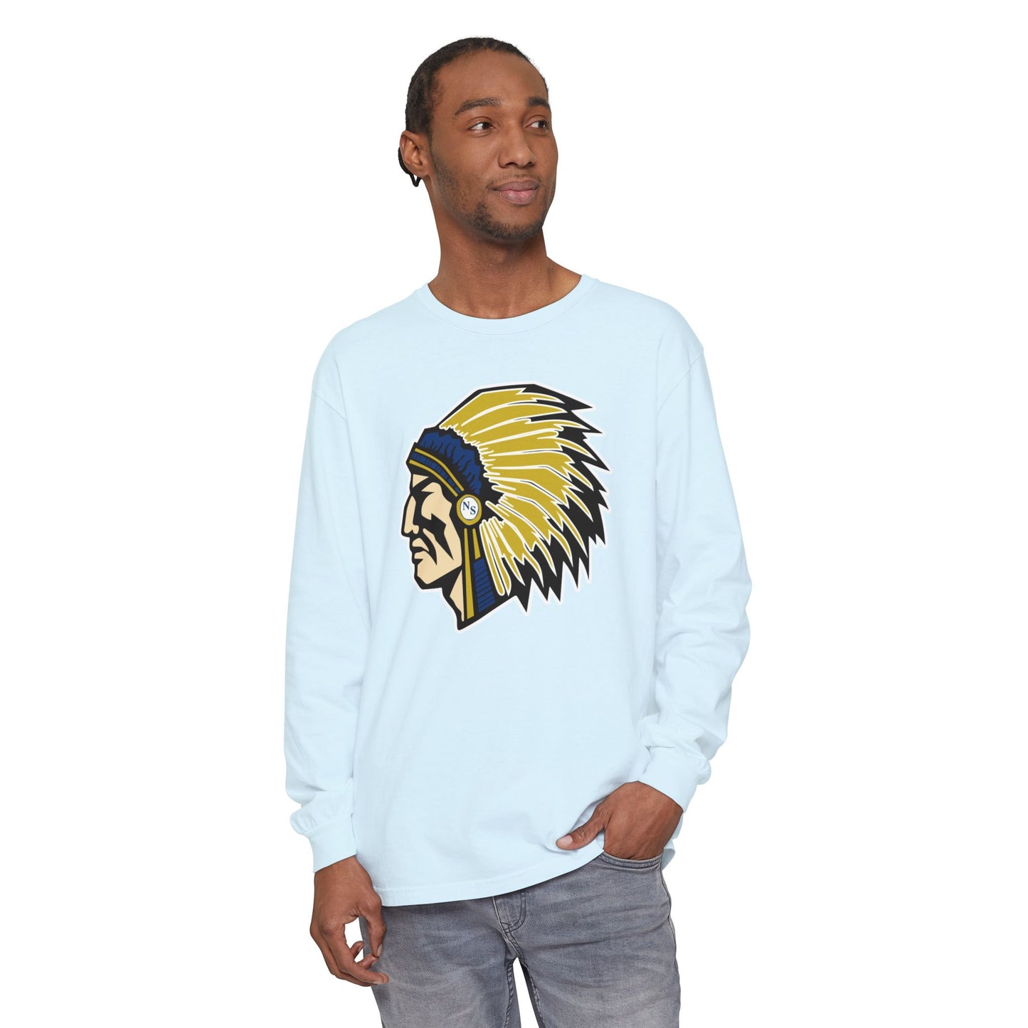 Garment-Dyed Long Sleeve Tee