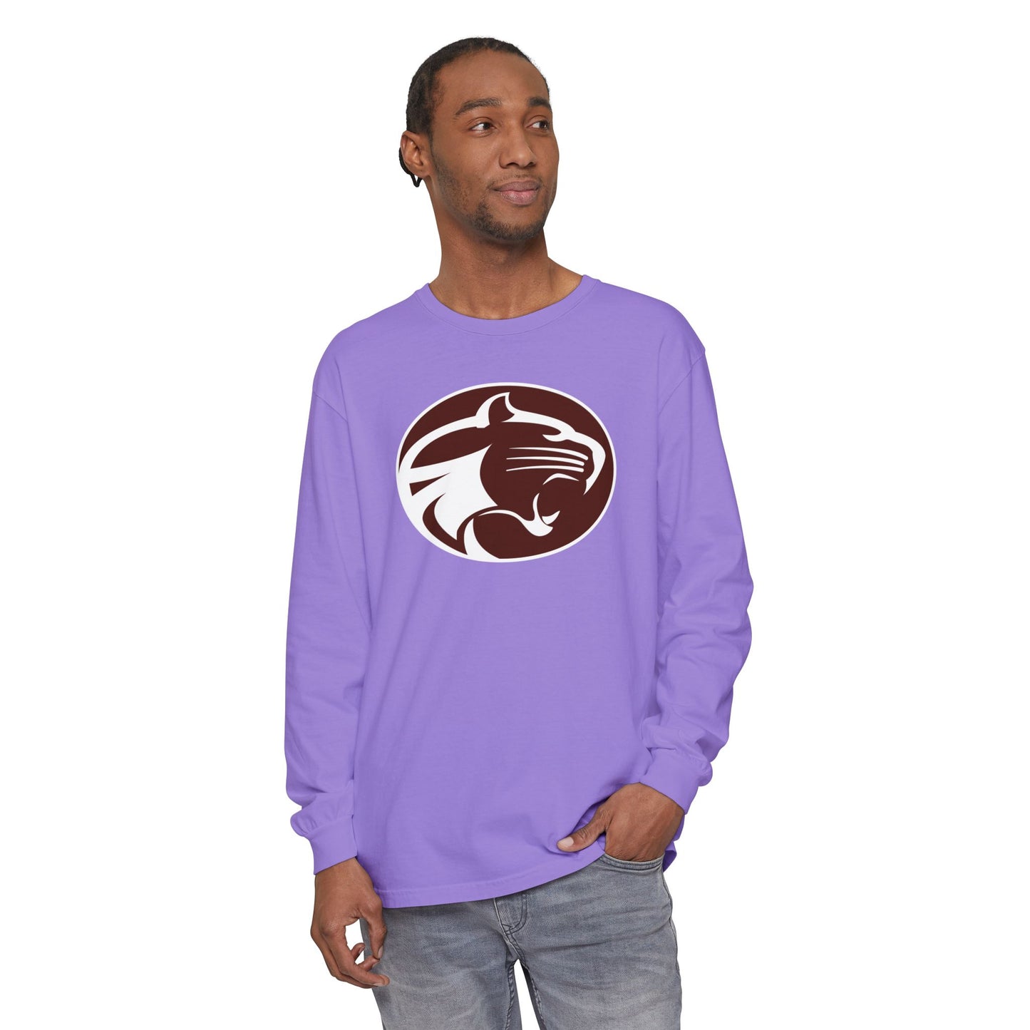 Garment-Dyed Long Sleeve Tee