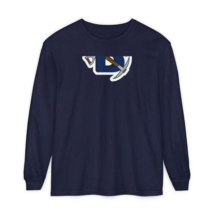 Garment-Dyed Long Sleeve Tee
