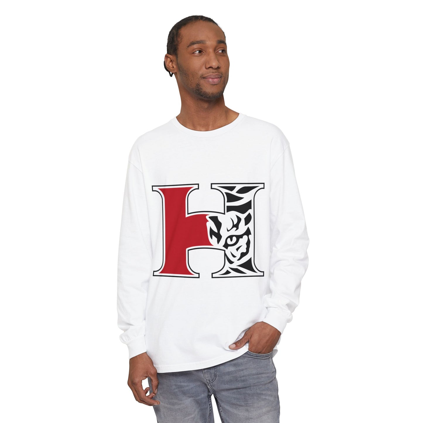 Garment-Dyed Long Sleeve Tee