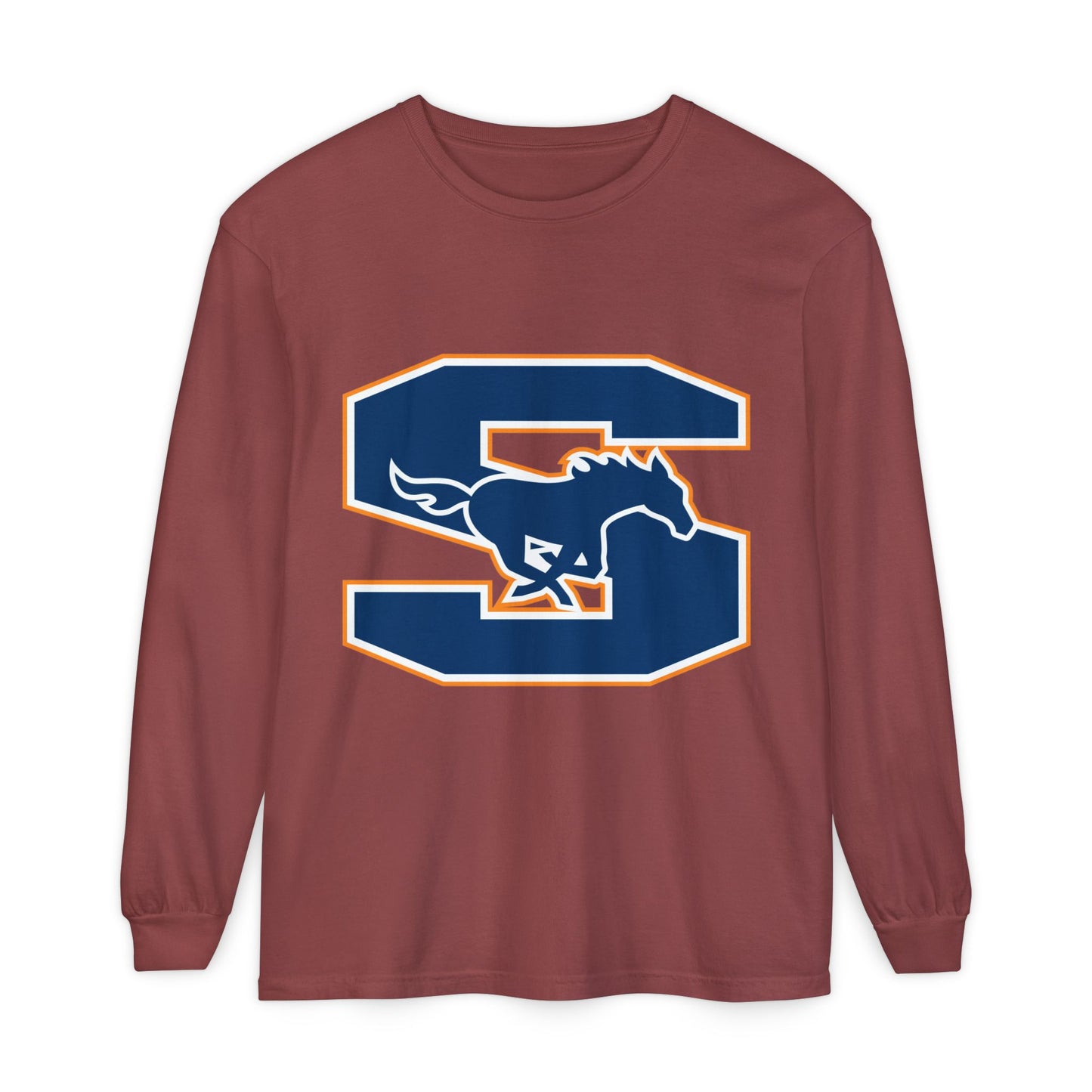 Garment-Dyed Long Sleeve Tee