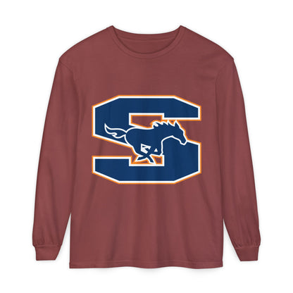 Garment-Dyed Long Sleeve Tee