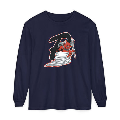 Garment-Dyed Long Sleeve Tee