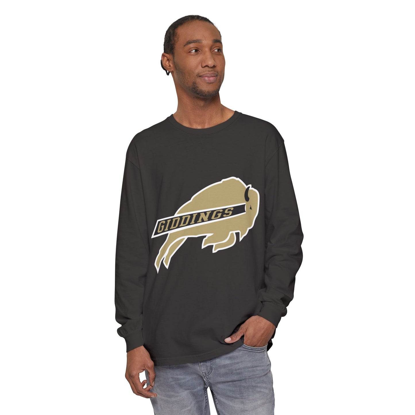 Garment-Dyed Long Sleeve Tee
