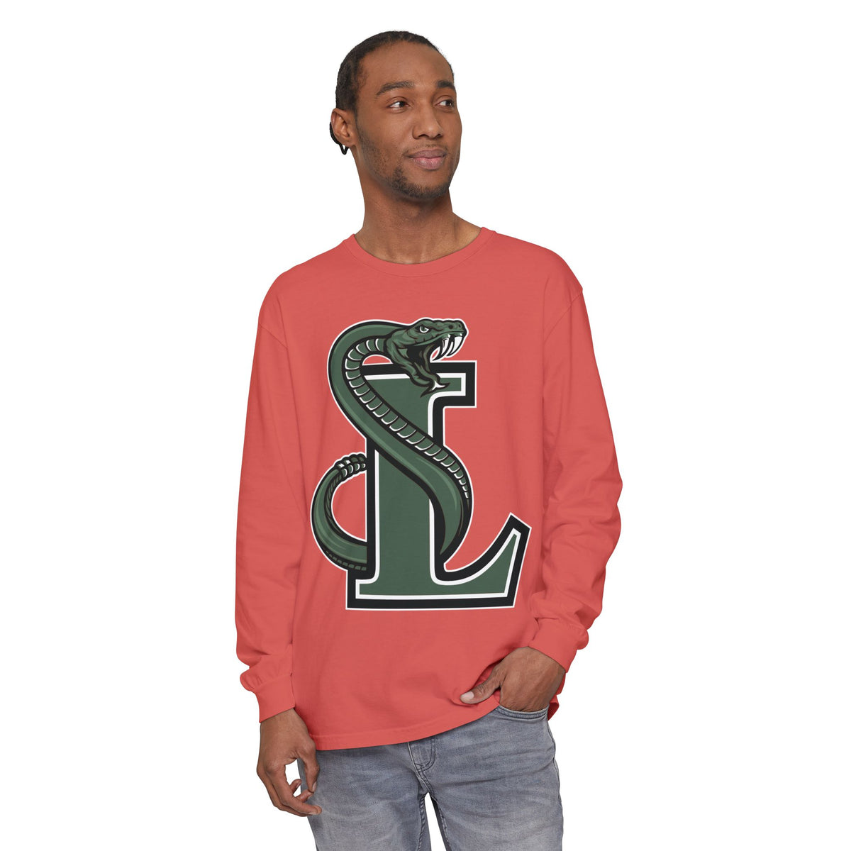 Garment-Dyed Long Sleeve Tee