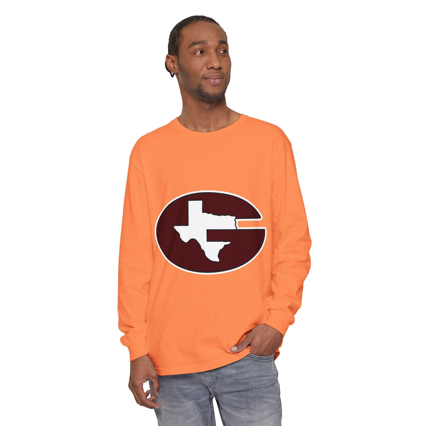 Garment-Dyed Long Sleeve Tee