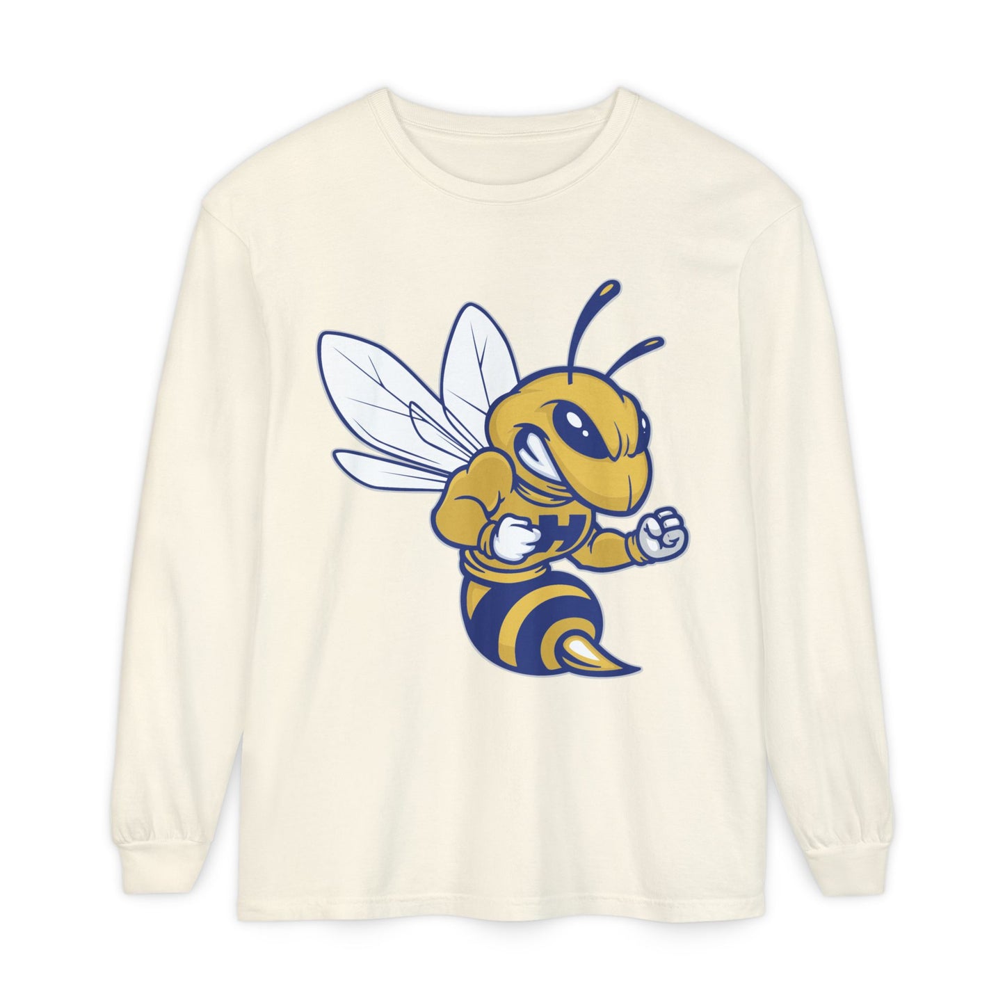 Garment-Dyed Long Sleeve Tee