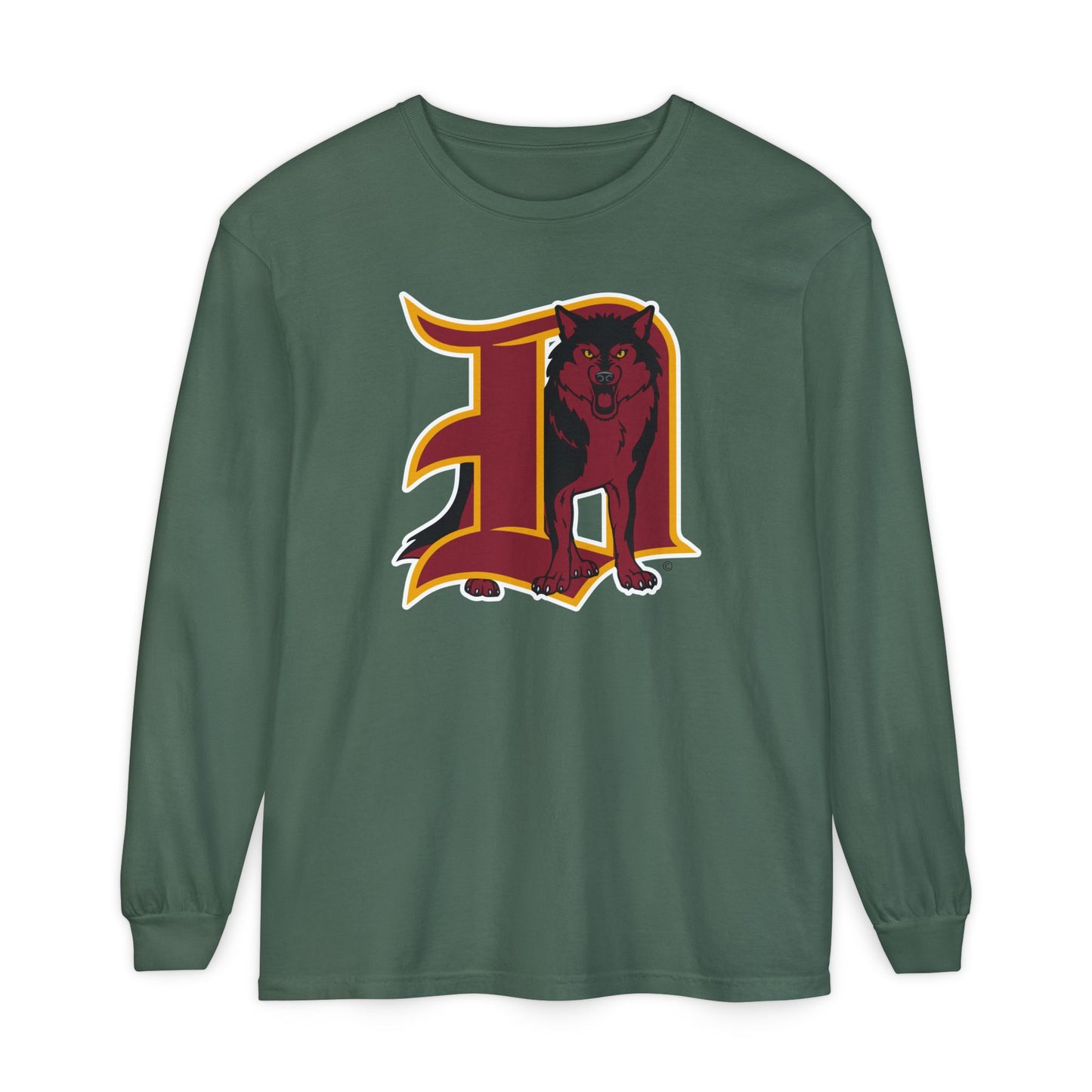 Garment-Dyed Long Sleeve Tee