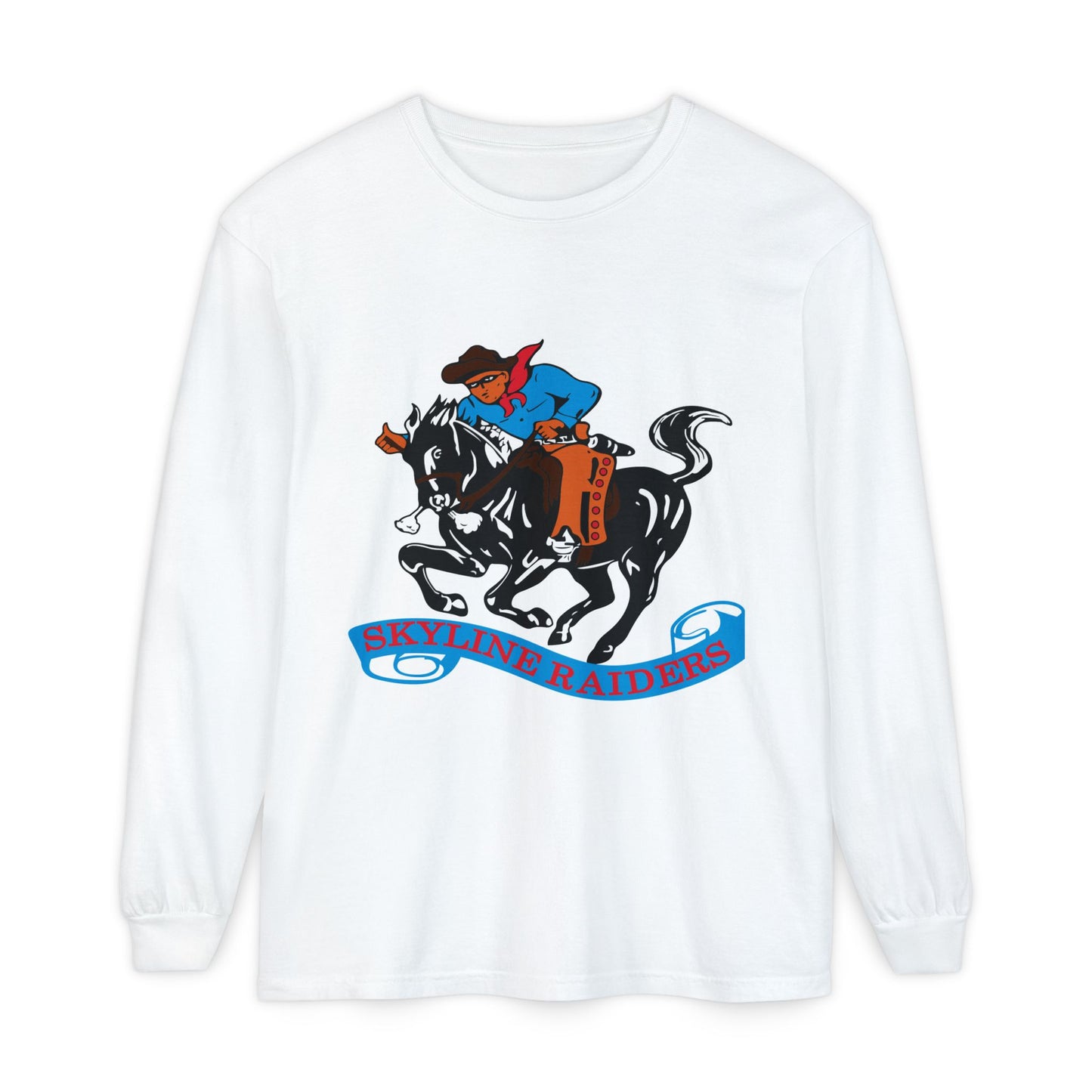 Garment-Dyed Long Sleeve Tee