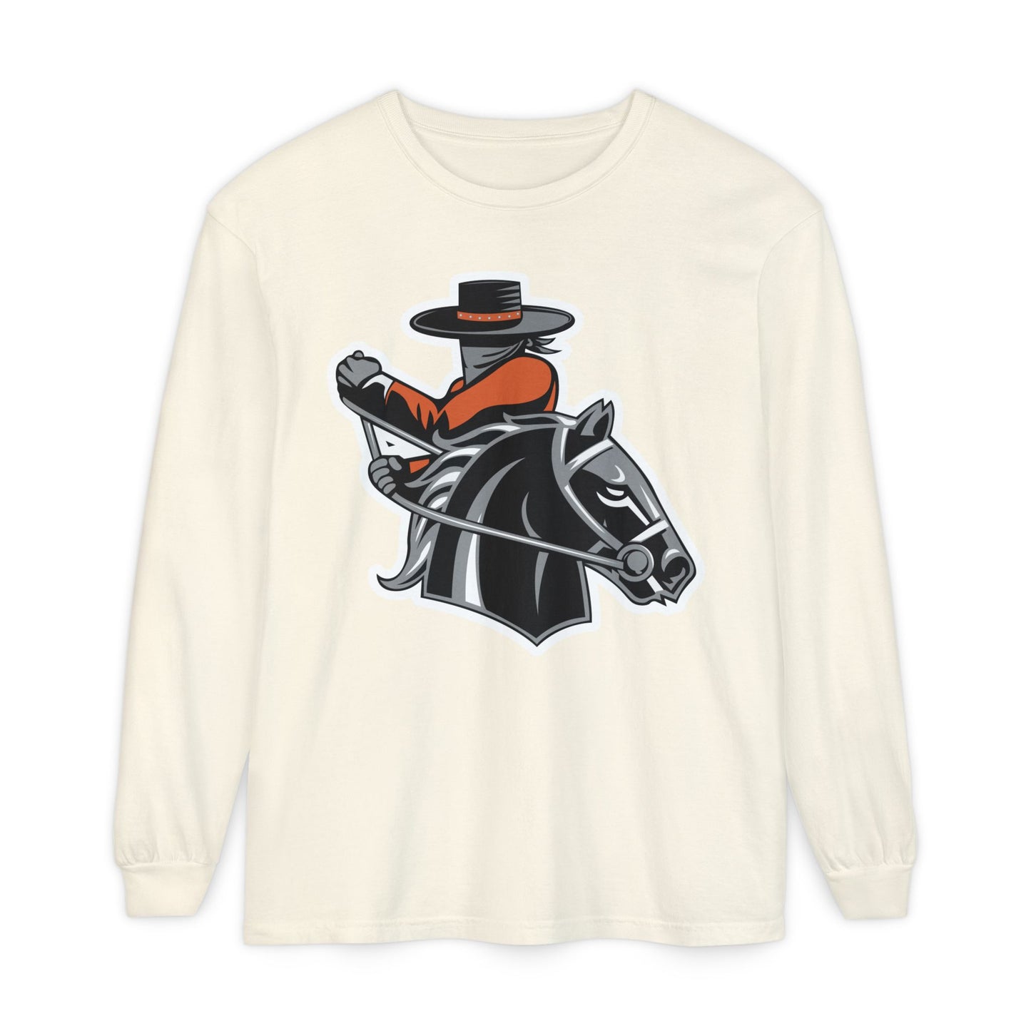 Garment-Dyed Long Sleeve Tee