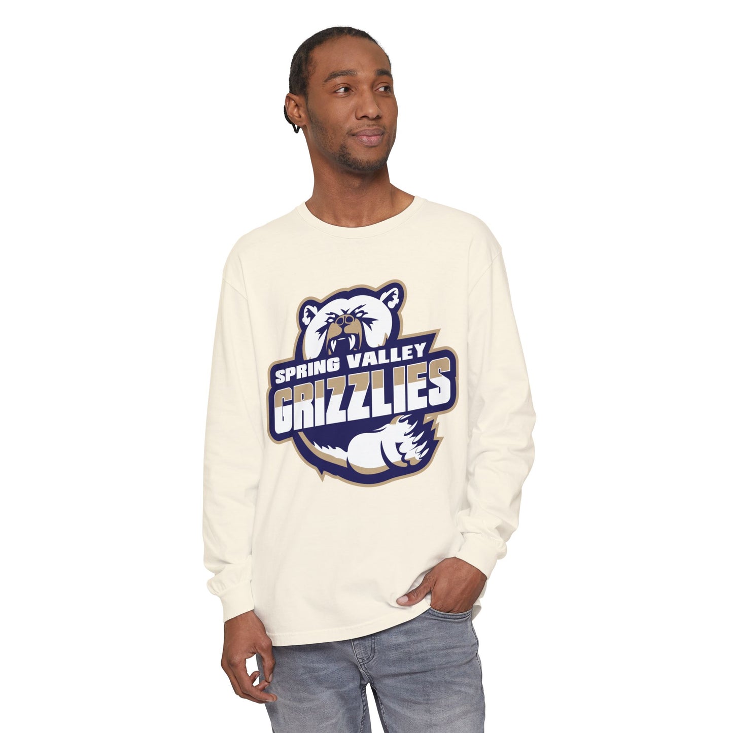 Garment-Dyed Long Sleeve Tee