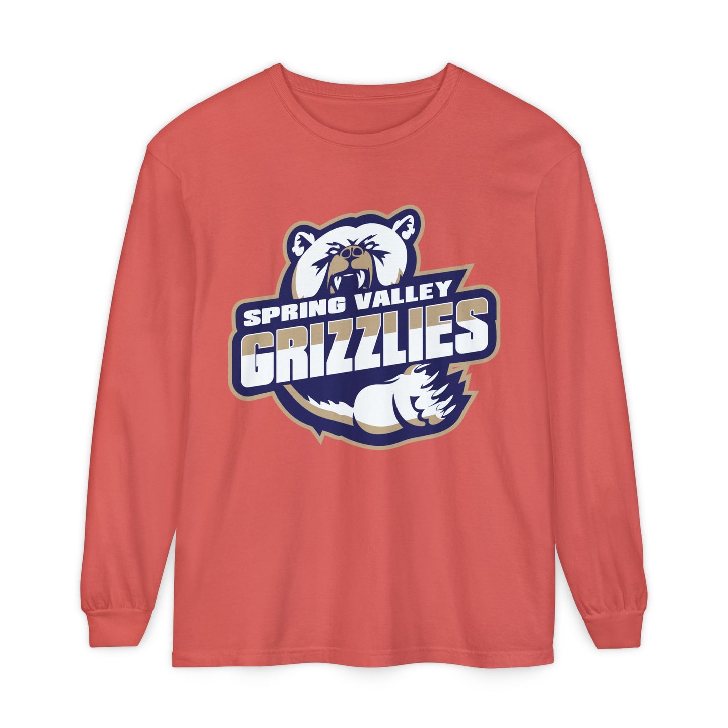 Garment-Dyed Long Sleeve Tee