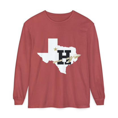 Garment-Dyed Long Sleeve Tee