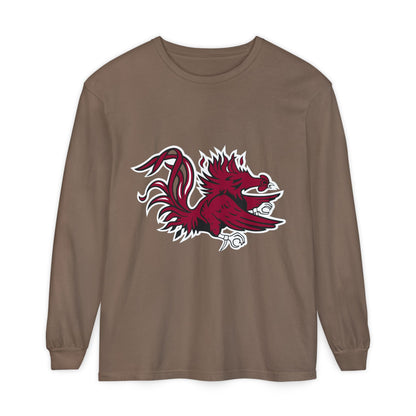 Garment-Dyed Long Sleeve Tee