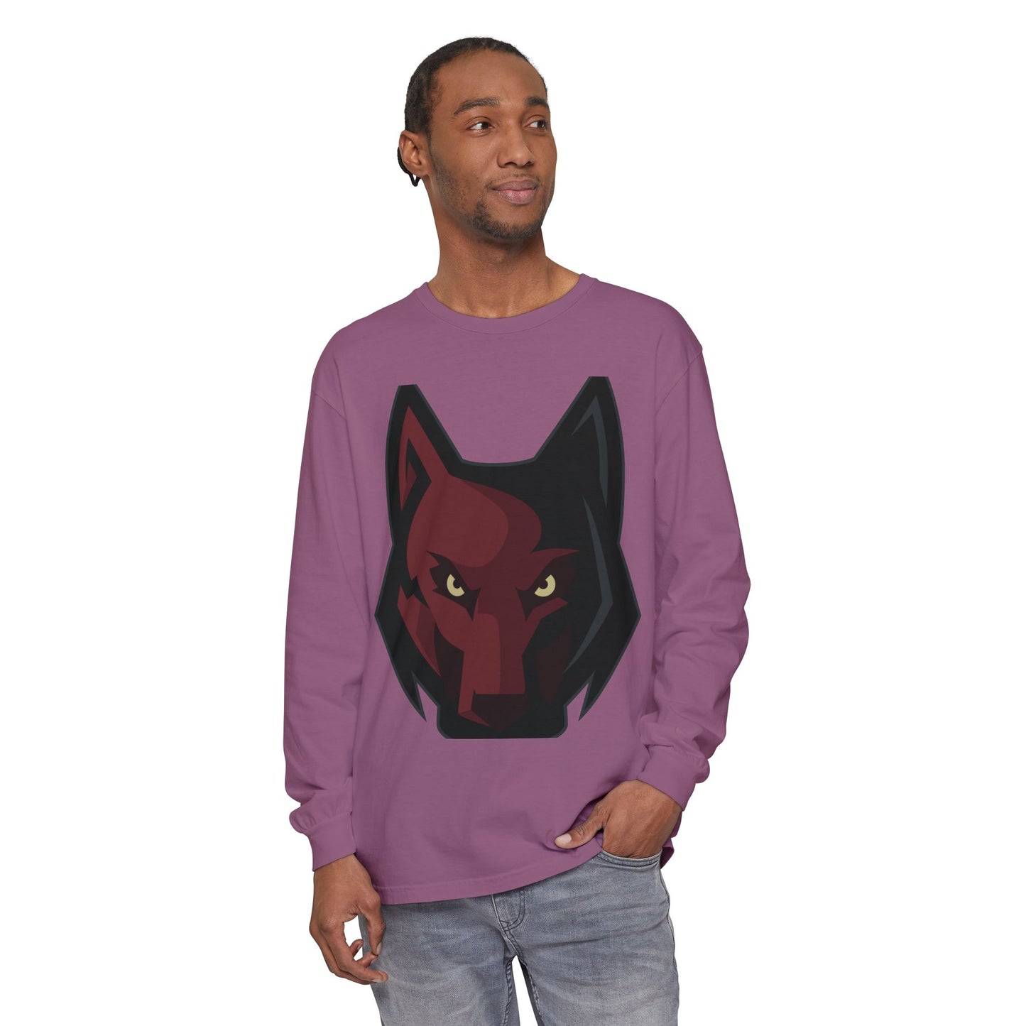 Garment-Dyed Long Sleeve Tee