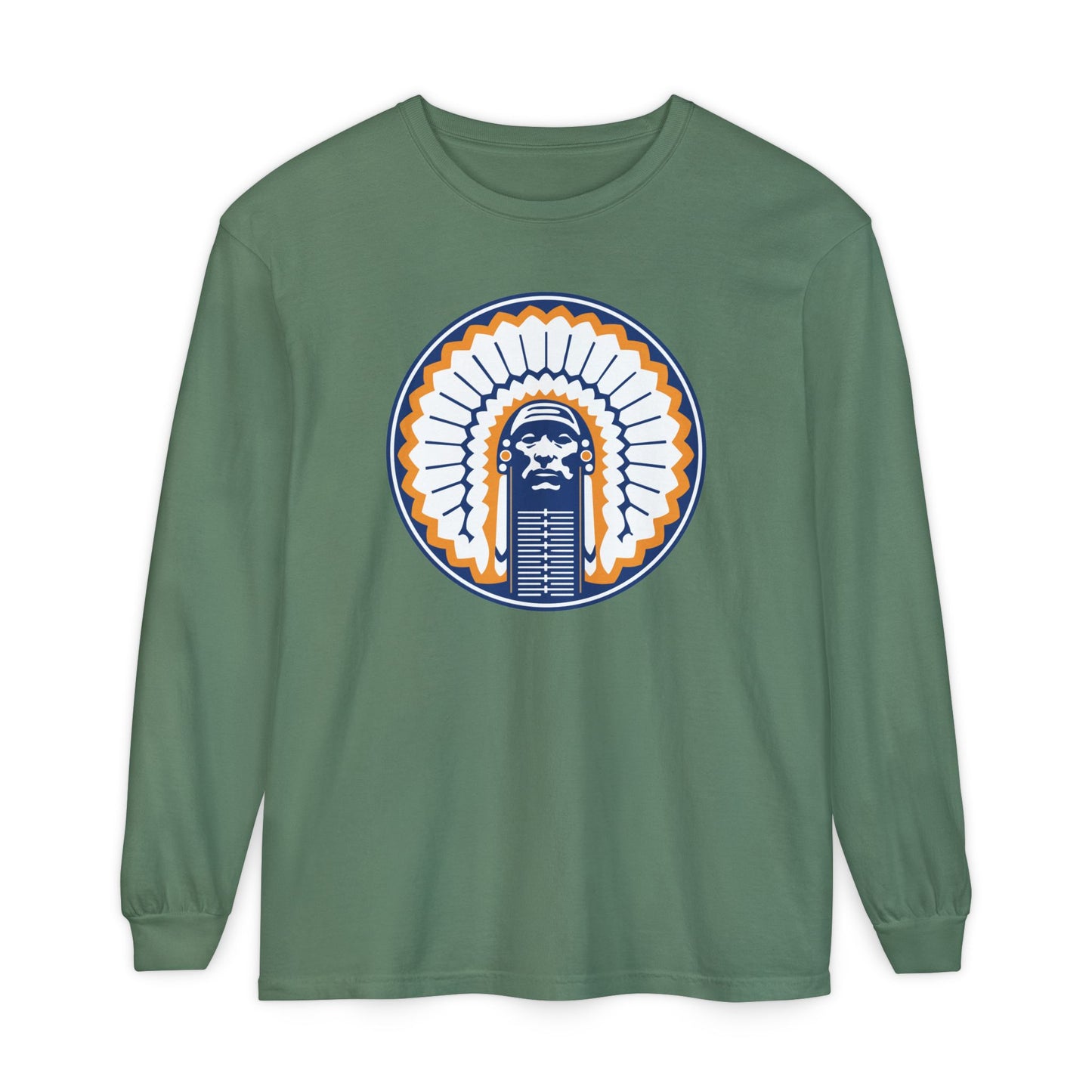 Garment-Dyed Long Sleeve Tee