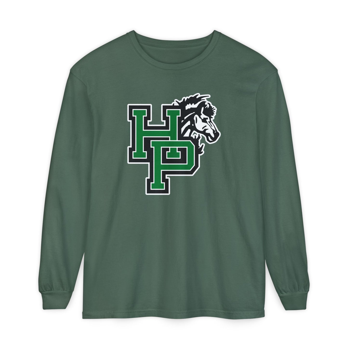 Garment-Dyed Long Sleeve Tee