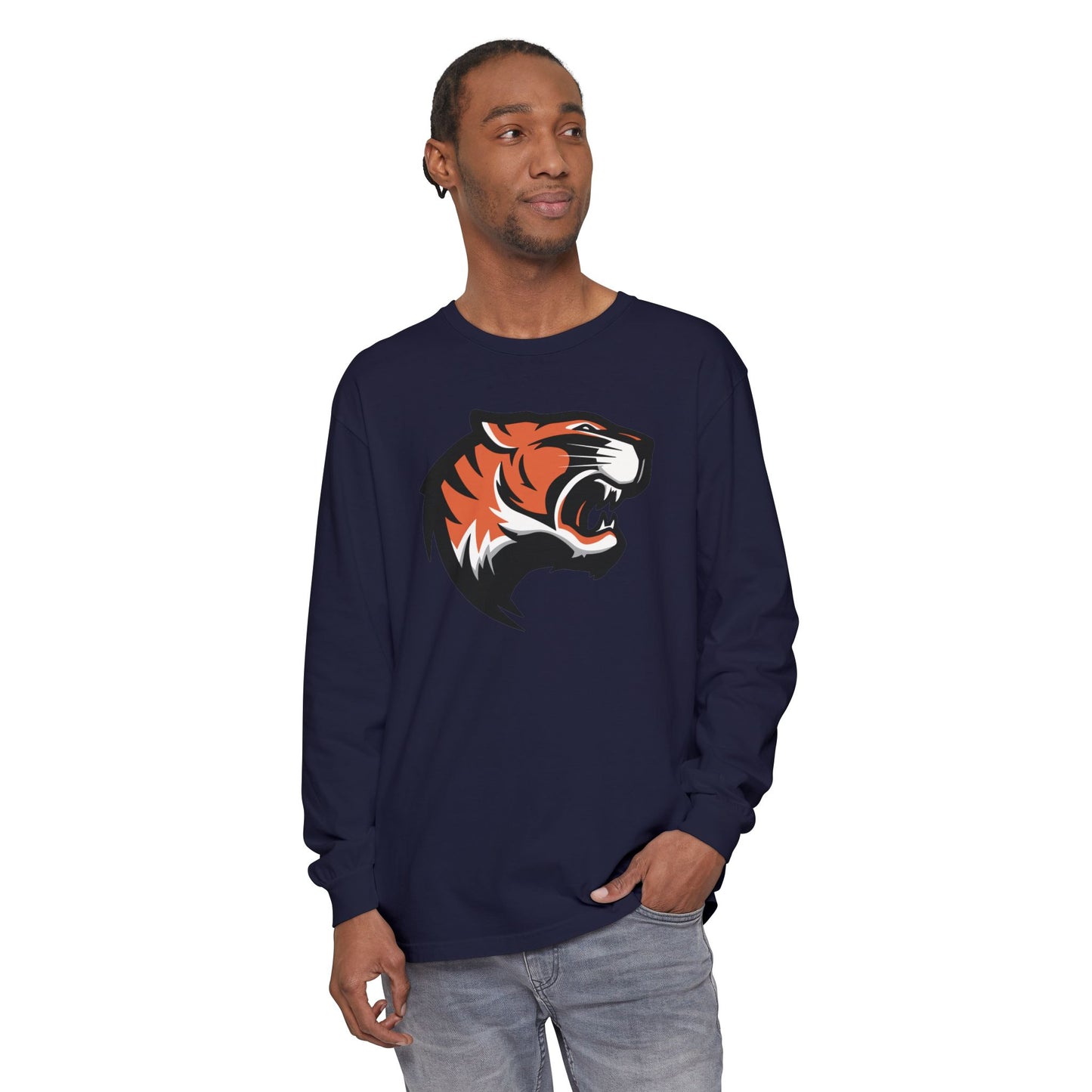 Garment-Dyed Long Sleeve Tee