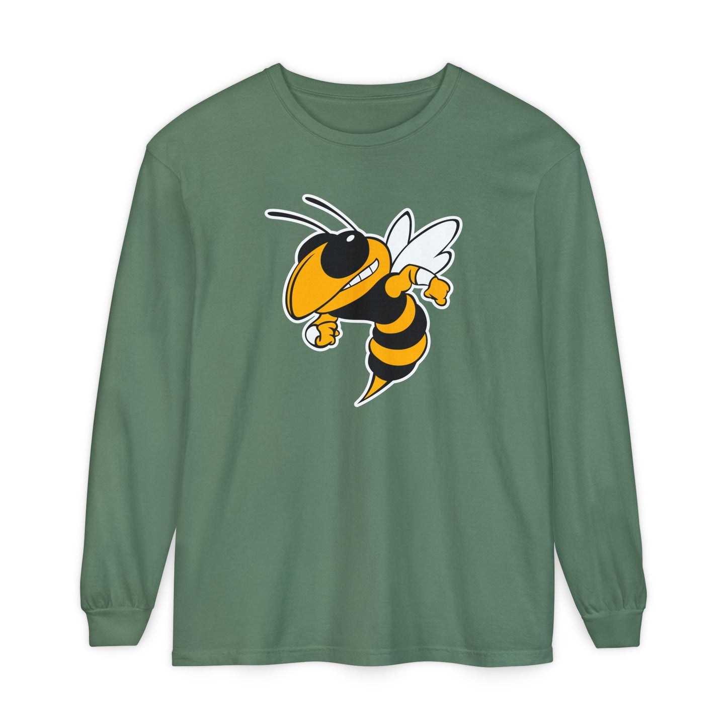 Garment-Dyed Long Sleeve Tee