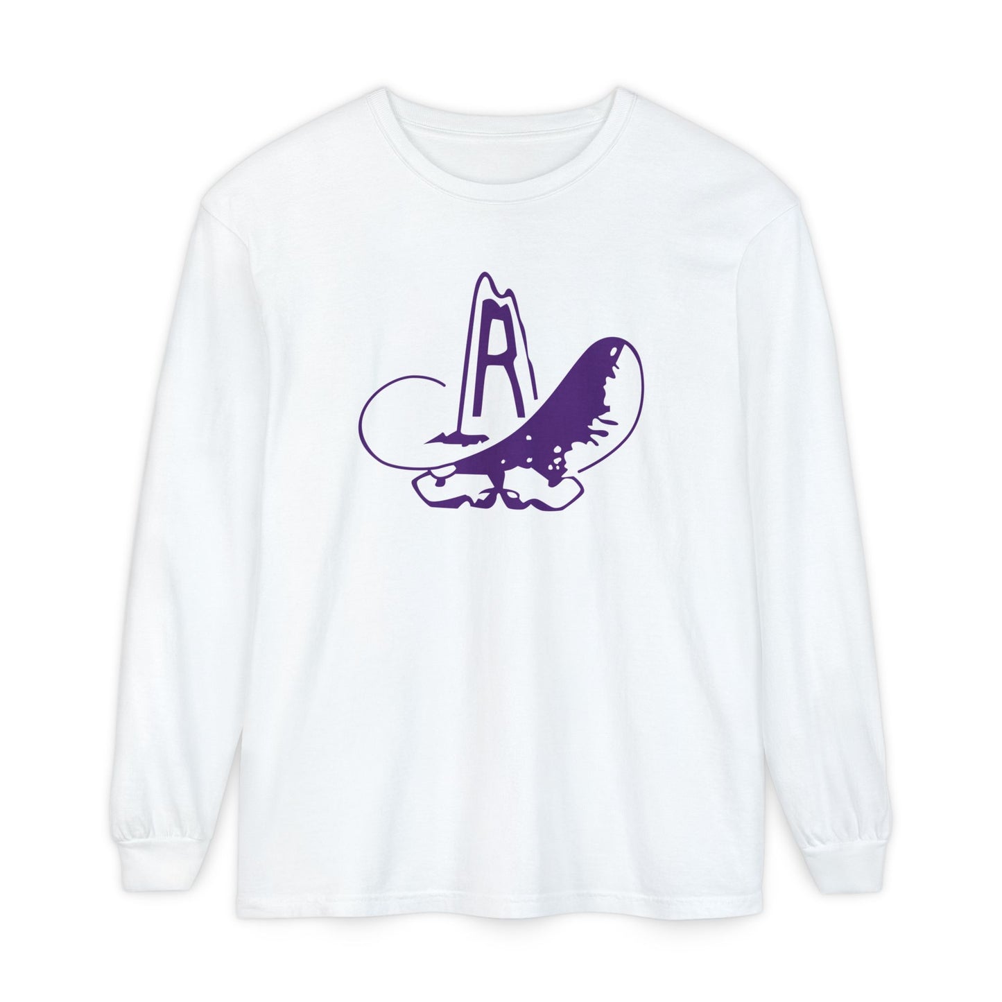 Garment-Dyed Long Sleeve Tee