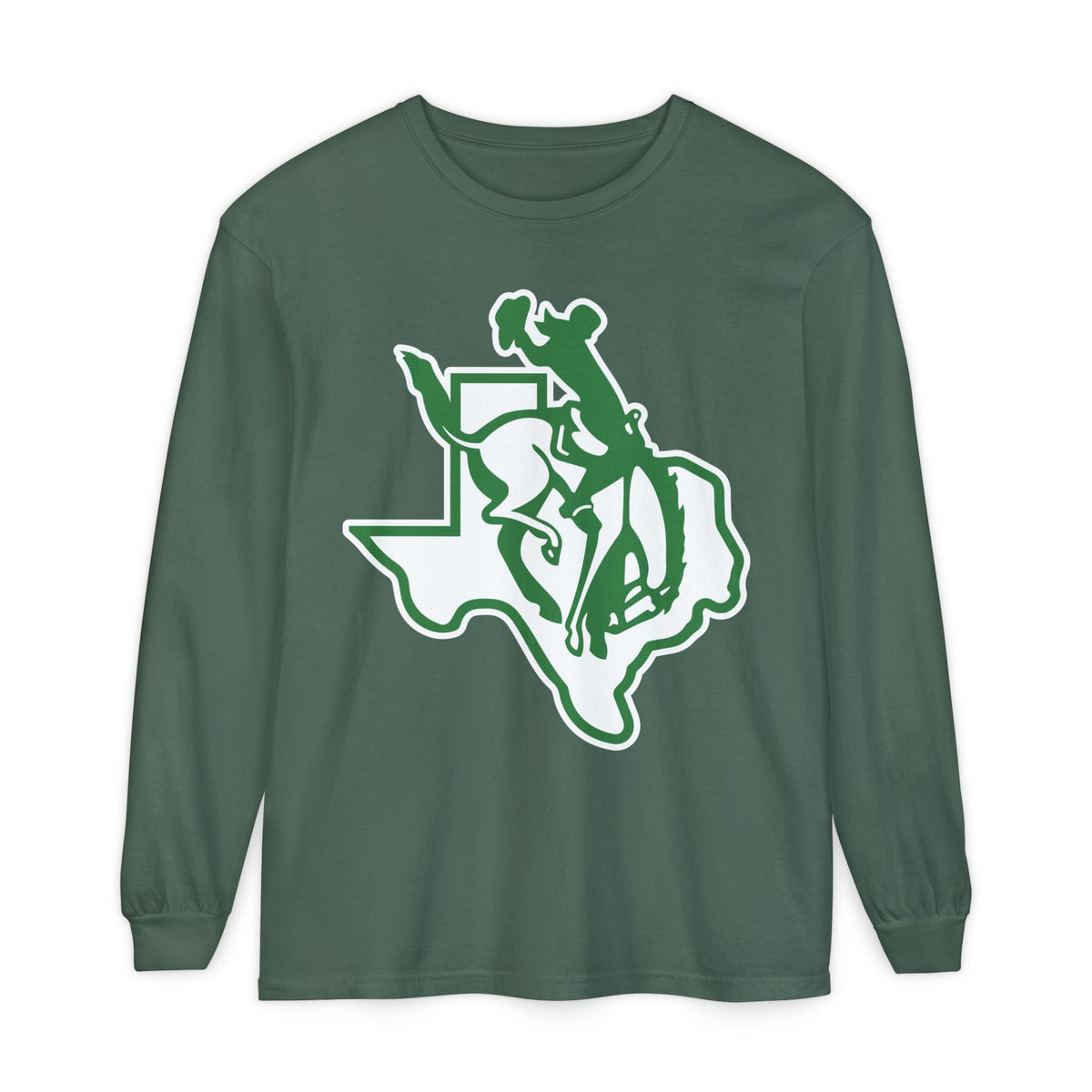 Garment-Dyed Long Sleeve Tee