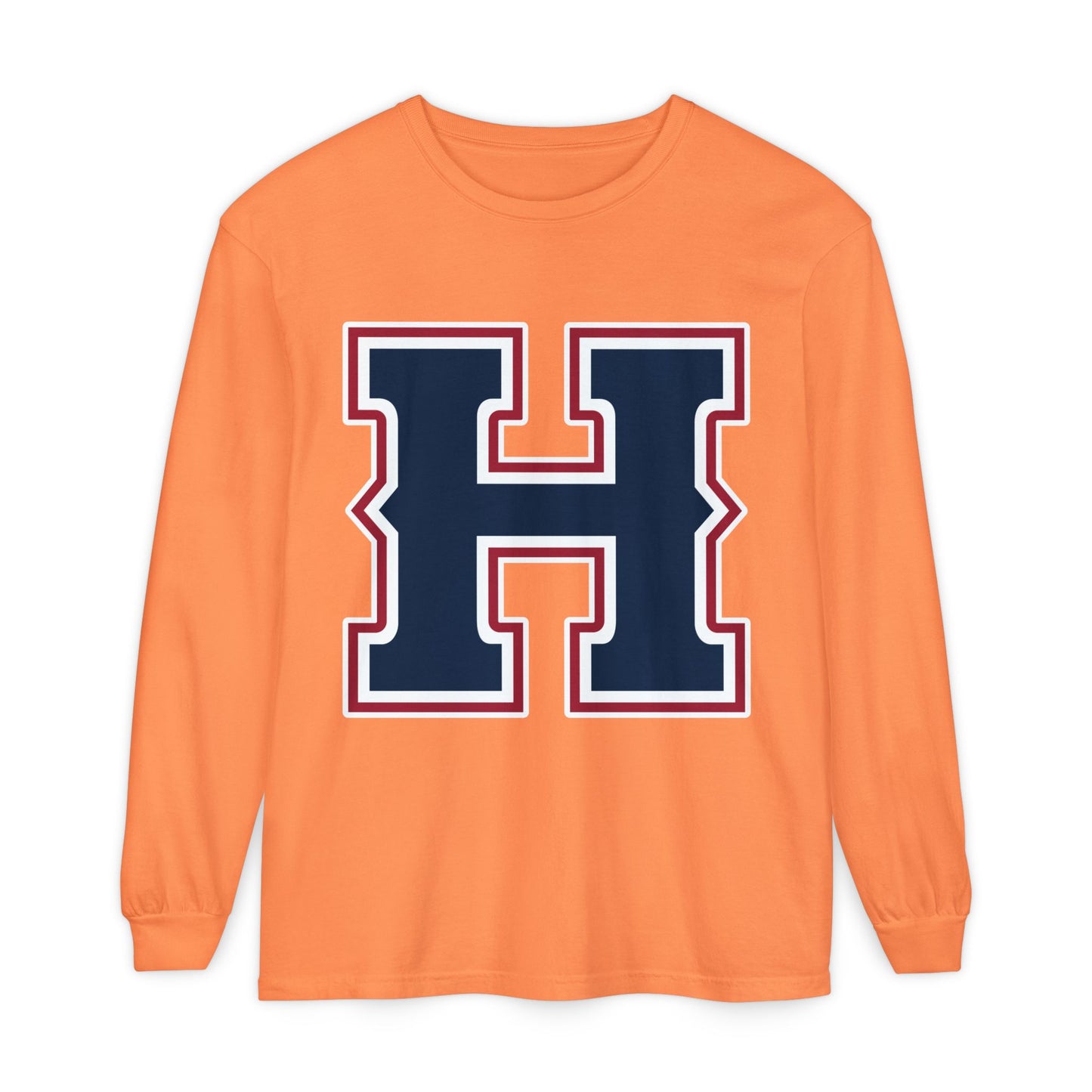 Garment-Dyed Long Sleeve Tee
