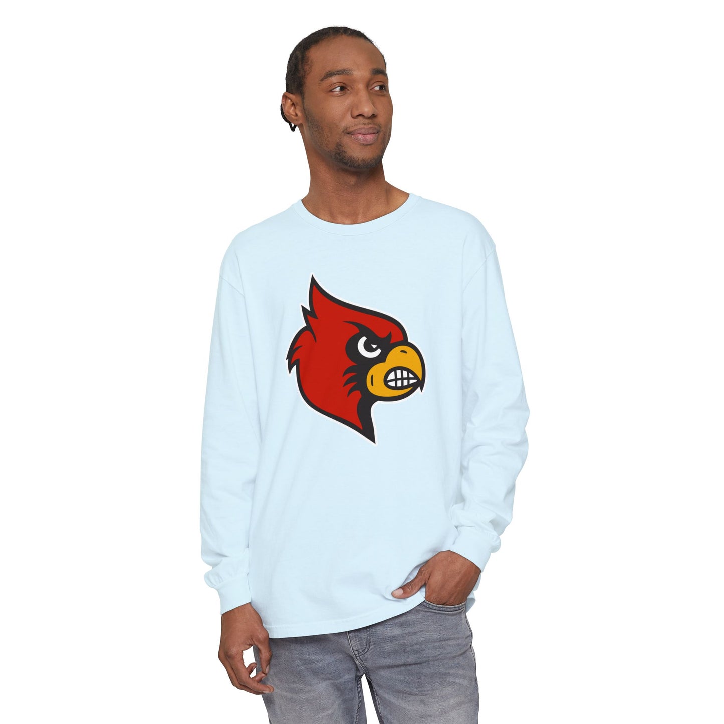 Garment-Dyed Long Sleeve Tee
