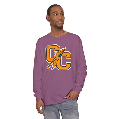 Garment-Dyed Long Sleeve Tee