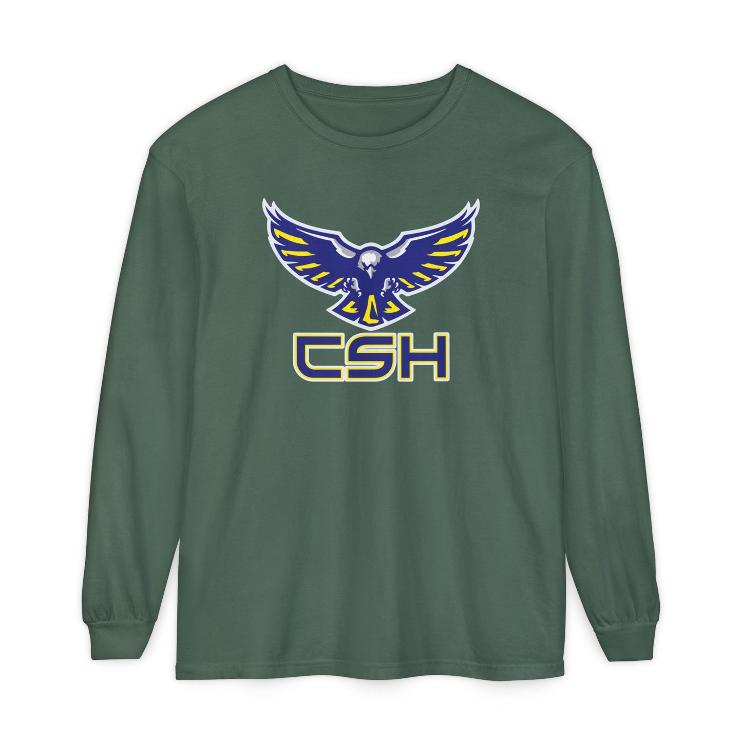 Garment-Dyed Long Sleeve Tee