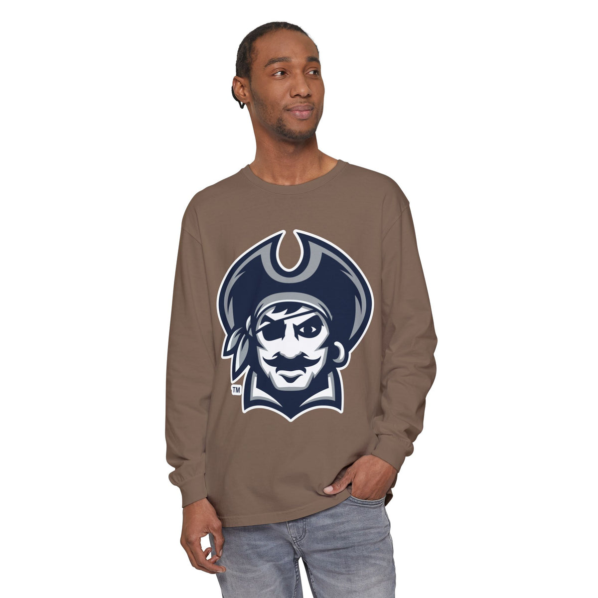 Garment-Dyed Long Sleeve Tee